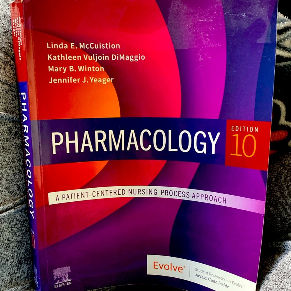 Pharmacology nursing book